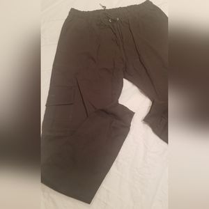 Womens tall cargo pants, the elevated closet sz XL.